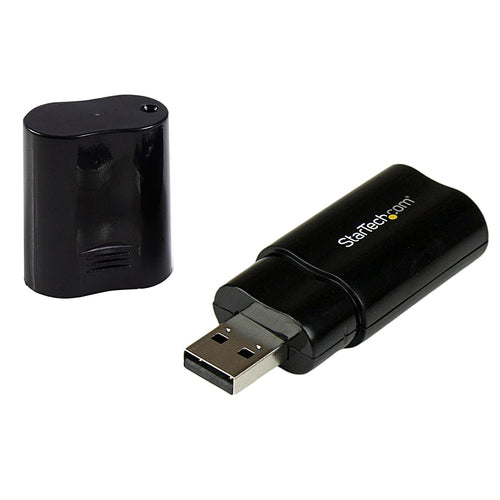 StarTech.com USB Stereo Audio Adapter External Sound Card StarTech.com USB Stereo Audio Adapter External Sound Card